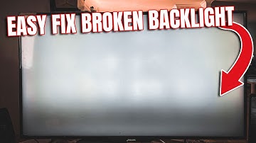Philips 40" 4k Monitor LED Backlight Repair
