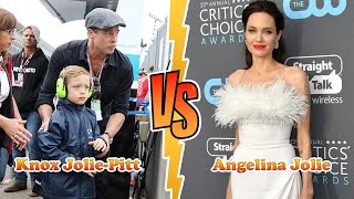 Knox Jolie-Pitt (Angelina Jolie's Son) VS Angelina Jolie Transformation  From Baby To Now