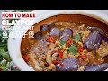 Ep#5 Spicy Claypot Eggplant with Minced Pork (鱼香茄子煲) | Cooking Demystified by The Burning Kitchen