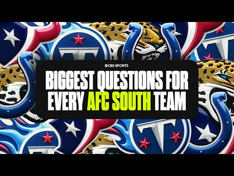 Biggest Questions for EVERY AFC South team RIGHT NOW: Jaguars, Colts, Texans, and Titans