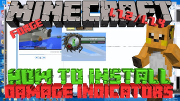 Minecraft: How to install Damage Indicators 1.7.2 / 1.7.4