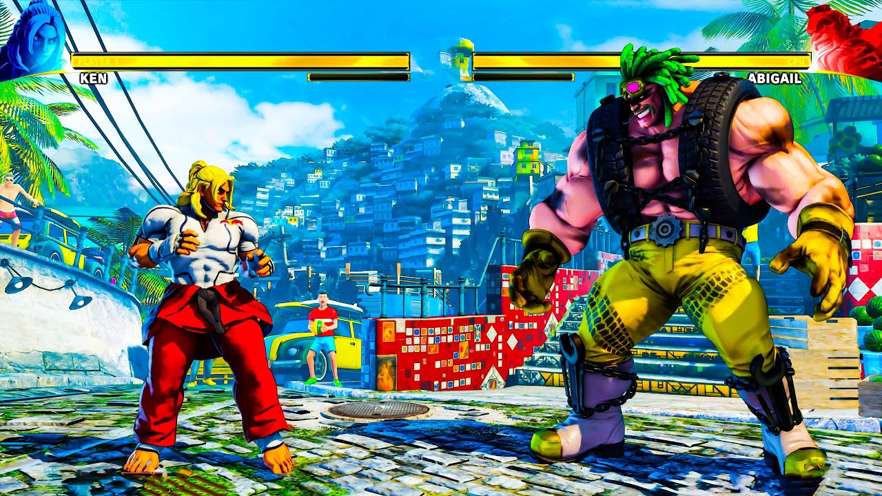 Street Fighter 5 | Ken vs Abigail | PC Gameplay 4K