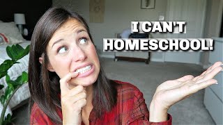 FEARS & LIES ABOUT HOMESCHOOLING | REASONS WHY PEOPLE THINK THEY CANT HOMESCHOOL