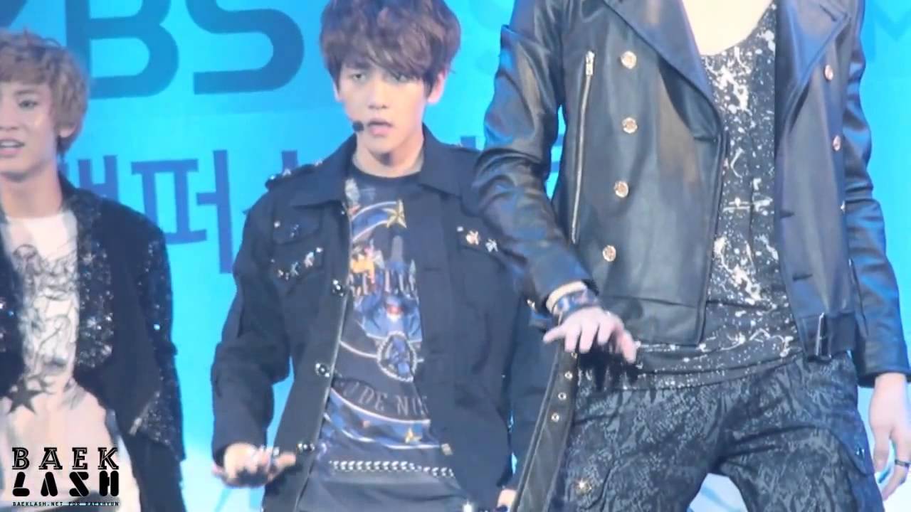 120912 백현 KBS 캠퍼스 빅 콘서트 History BAEKHYUN