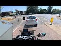 Trip out on motorcycle in Colchester in heatwave.. boiling hot
