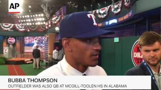 Texas Rangers' First-Rounder Bubba Thompson Chose Baseball Over Football