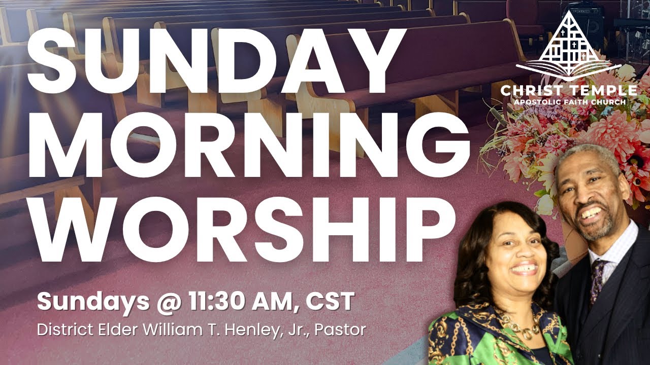 Sunday Morning Worship at CTAFC 01.11.2026