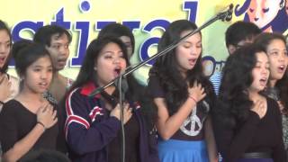 COLF MDF 2013: 2nd Show The Philippine National Anthem sung by the COLF Choir