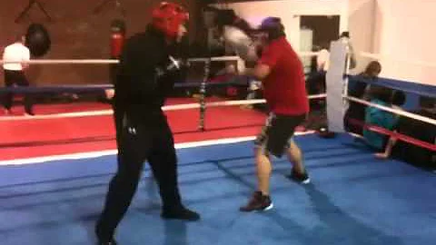 Awesome Allen Branch Sparring
