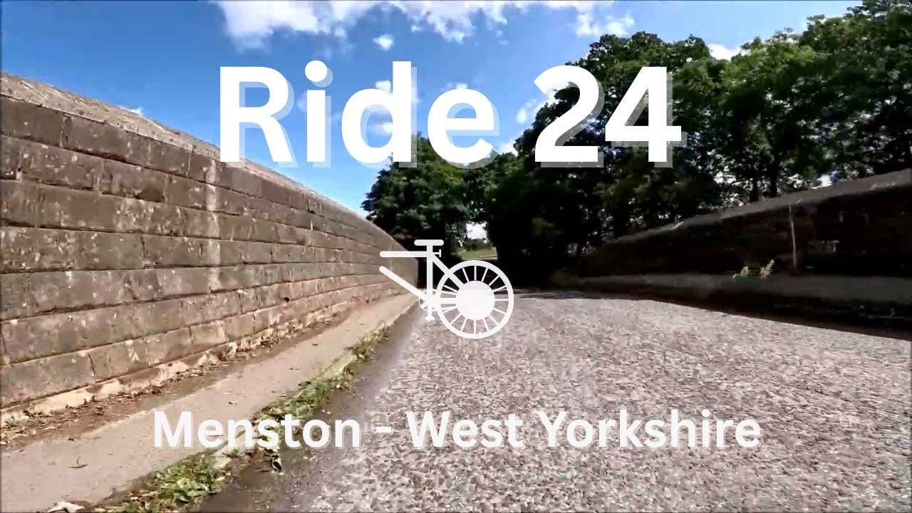 Indoor Cycling Video – Menston, Guiseley, Yeadon, Otley Chevin Bike Ride | West Yorkshire | Ride 24