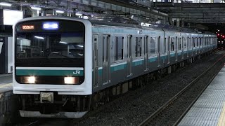 入****M E501系K751編成　訓練返却回送