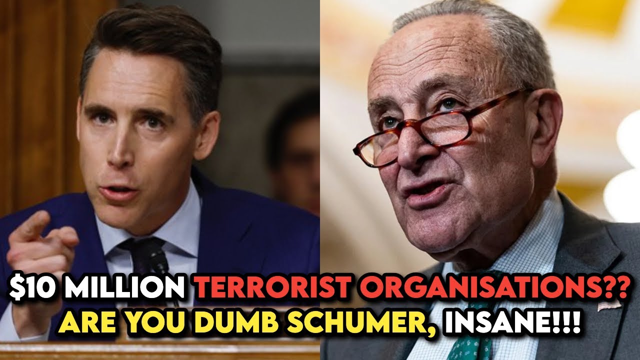 Hawley TOTALLY EXPLODES Schumer, Entire Dems for Wasting Tax Payer Money on Terror Connected Organis