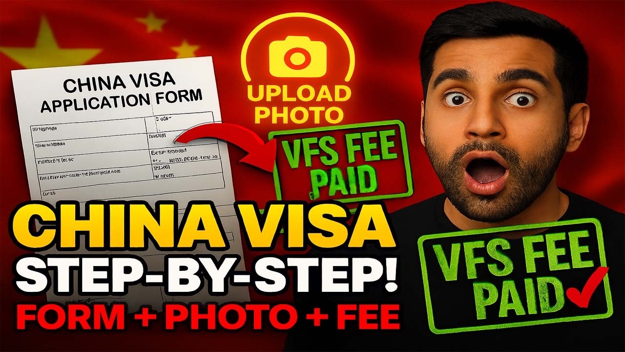 UPDATED China Visa Application Process : Full Step-by-Step Guide - YouTube