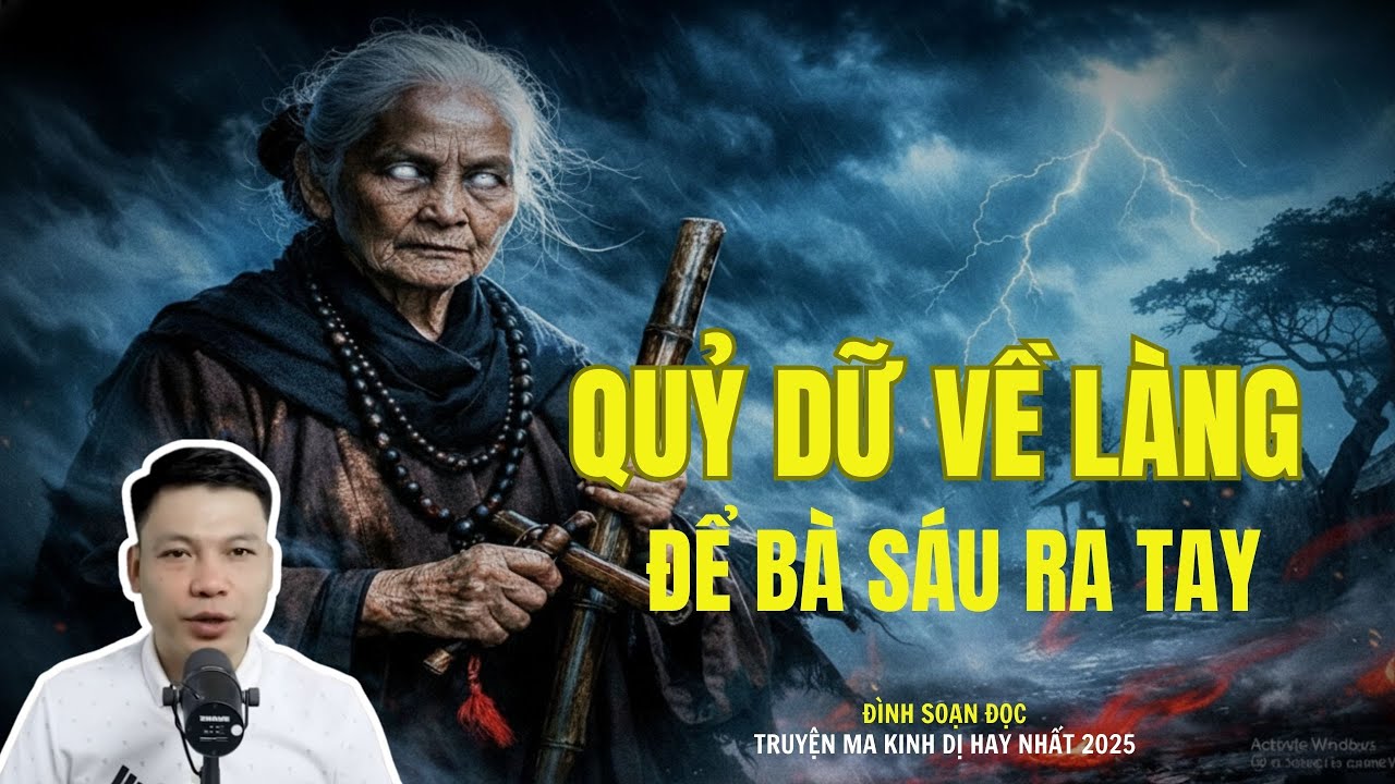 Truyện Ma Kinh Dị : QUỶ DỮ VỀ LÀNG ĐỂ BÀ SÁU RA TAY | Truyện Ma Đình Soạn Mới Nhất 2025