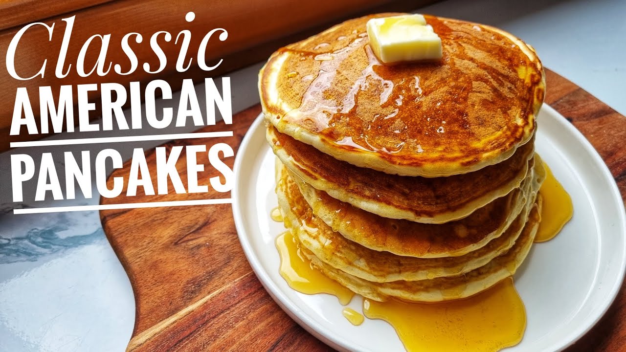 How To Make the Easiest Pancakes Ever Fluffy pancakes Recipe YouTube
