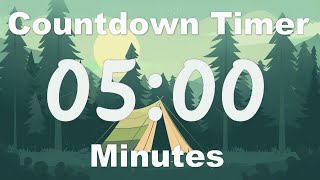 5 Minute Timer Camping Tent (No Music, Bell at the End)