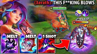 This guy stole my Xerath... so I went Lillia mid and ran him over screenshot 3