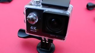 Review y test de la cámara H9 Ultra HD 4K Action cam Wifi de menos de 37 euros