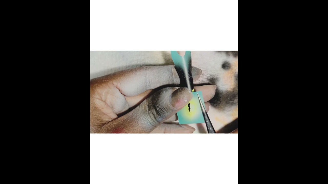 Airbrush NailArt Lighting French