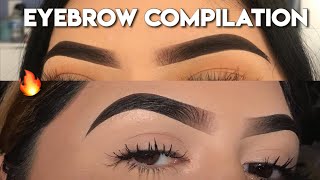 EYEBROW COMPILATION 2019😍