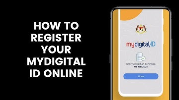 How to Register Your Digital ID Certificate Online on the MyDigital ID App