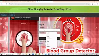 Blood Grouping Detection From Finger Print Using Deep Learning screenshot 4