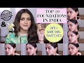 TOP 10 BEST FOUNDATIONS IN INDIA FOR COMBINATION SKIN| AFFORDABLE & HIGH END | GoGlam