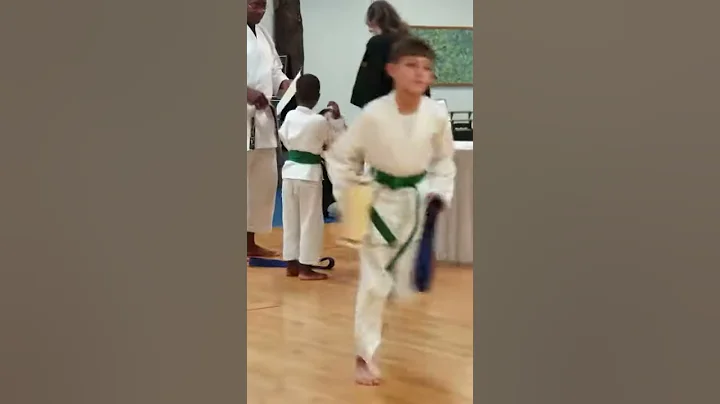 I got a green belt