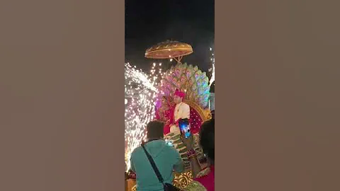 WEDDING COUPLE ENTRY PYROFIRE BY CRAZY CHAPS EVENT & WEDDING PLANNER 09826181112