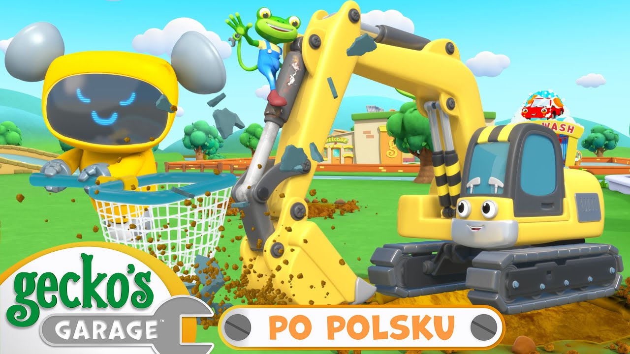 Krecia robota Sylwka🛠️ | Warsztat Gekona | Bajka dla dzieci po polsku |  1 Godzina