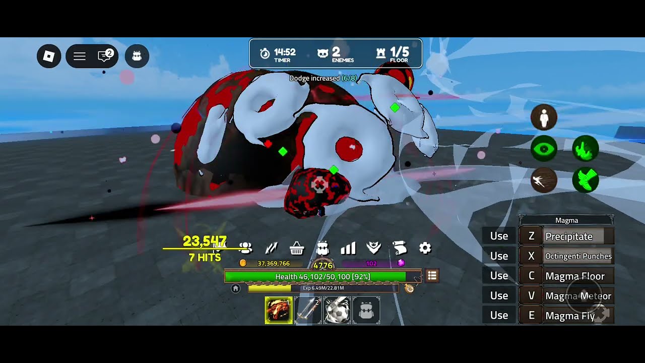 King legacy dungeons