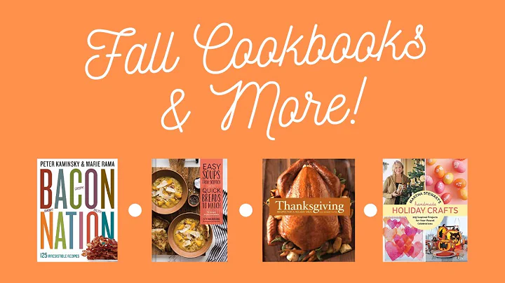 Fall Cookbooks and More