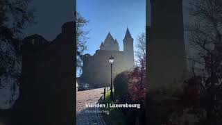 Vianden Castle in #Luxembourg. #Travel #Vianden #WonderJourneys