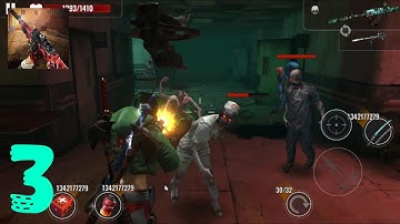 ZOMBIE HUNTER: Offline Games - Gameplay Walkthrough  Part 3 (Android/IOS) || How can I survived?