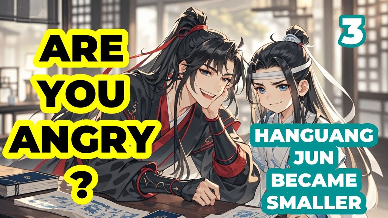 Little Lan Wangji was jealous of the beautiful boss lady|MDZS Wangxian Comics