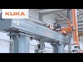 Kuka linear robot versatility for highest demands in handling palletizing and more