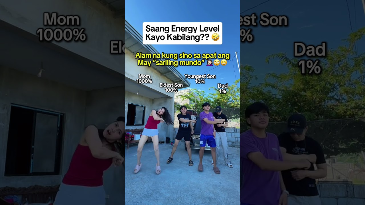 Alam na kung sino ang mapwersa sa pamilyang ‘to🤣😆 #comedy #dance #youtubeshorts