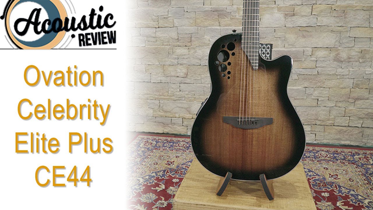 Ovation Celebrity Elite Plus CE44P-8TQ Acoustic-electric Guitar