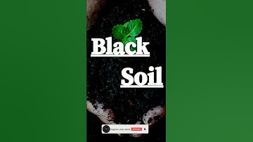 what is Black soil | characteristics of Black soil | features of Black soil #geography