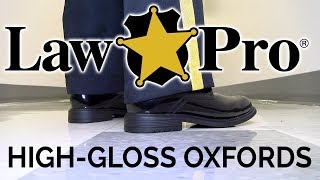 LawPro Hi-Gloss Oxfords at Galls - FX074