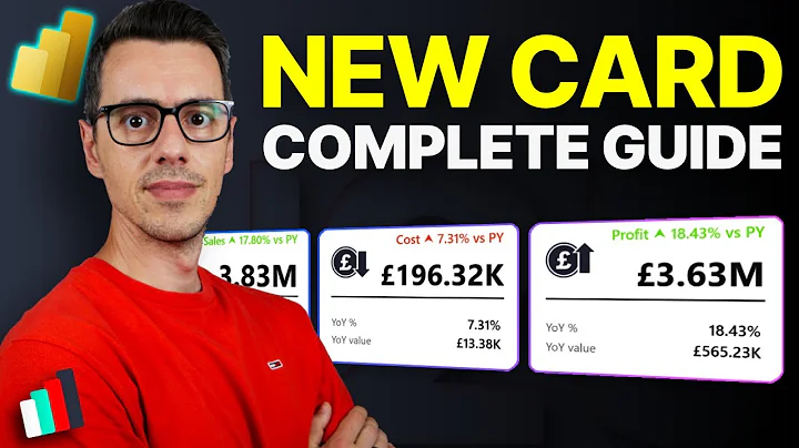 Power BI New Card Visual: Beginner to Advanced!