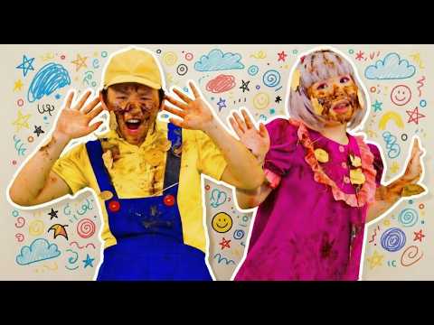 Wash wash Mud Monsters & Where Is My Body Song | Kids Funny Songs