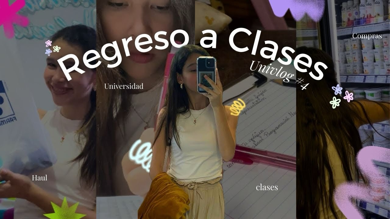 REGRESO A CLASES, primer univlog del 2026💘🧚🏻‍♀️✨🎨 | compras, Haul, diseño gráfico #universidad 