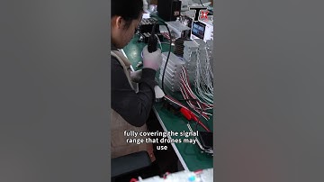 The UAV jamming module has multi-band jamming capabilities #dji #drone #factory #signal