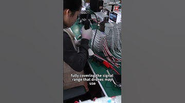 The UAV jamming module has multi-band jamming capabilities #dji #drone #factory #signal