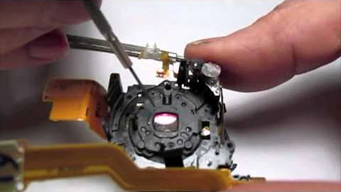 Canon SD780 Lens Disassembly