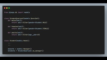 Django QuerySet | Python