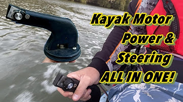 Kayak Trolling Motor Steering and Speed Control - BREAKDOWN & HOW IT’S MADE!