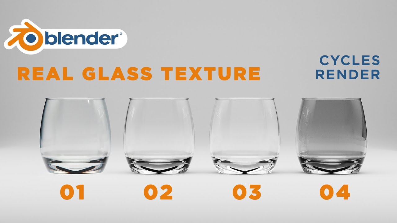 Real Glass Texture Blender Tutorial (Quick Blender Tips) - YouTube