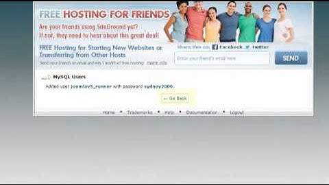 Joomla 2.5 Tutorial - Lesson 6 - Database ~ Control Panel